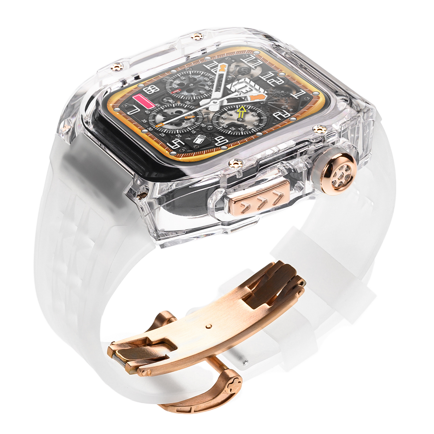 Apple Watch Crystal Rose Case