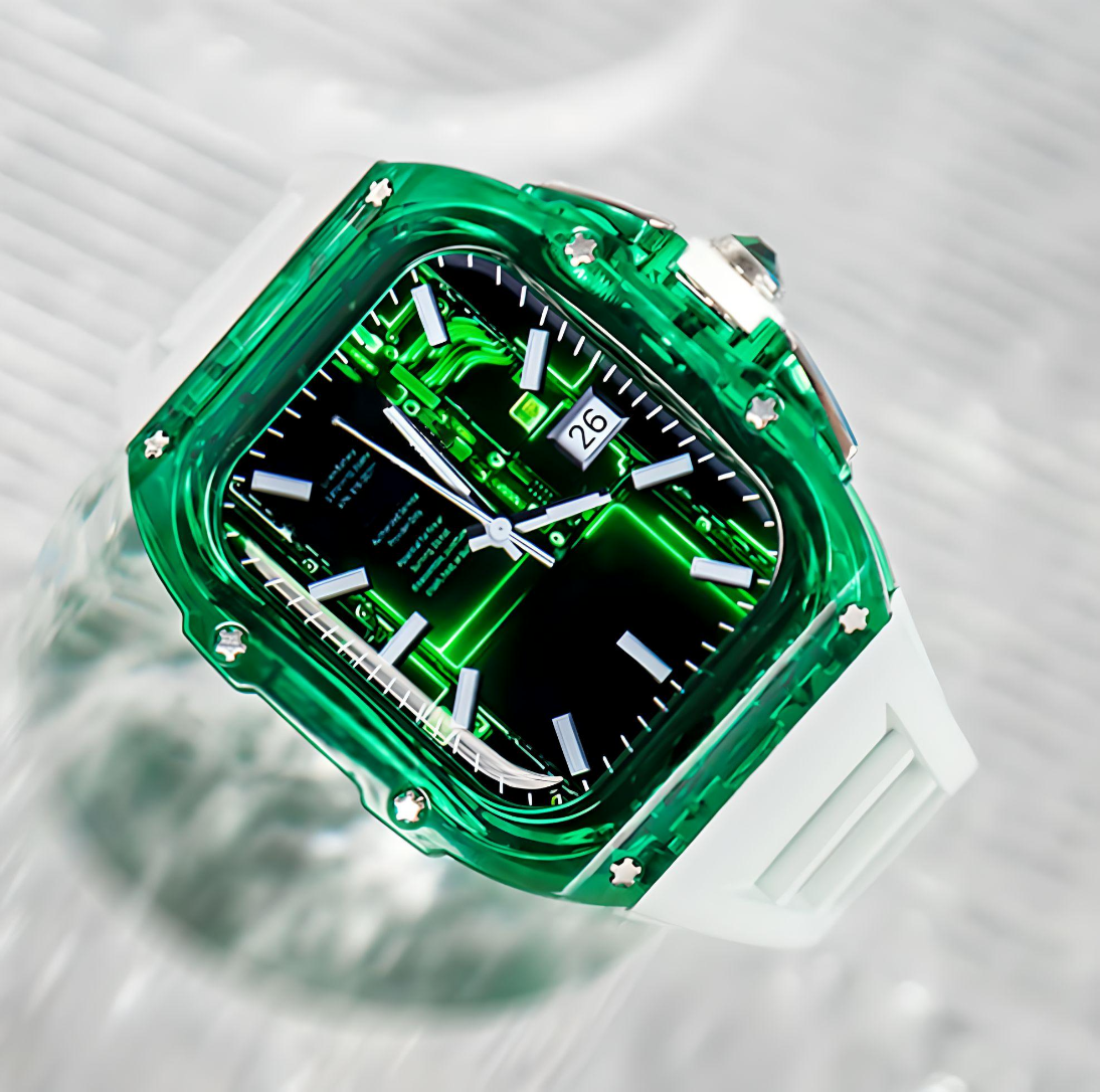 Apple Watch Aurora Crystal Case