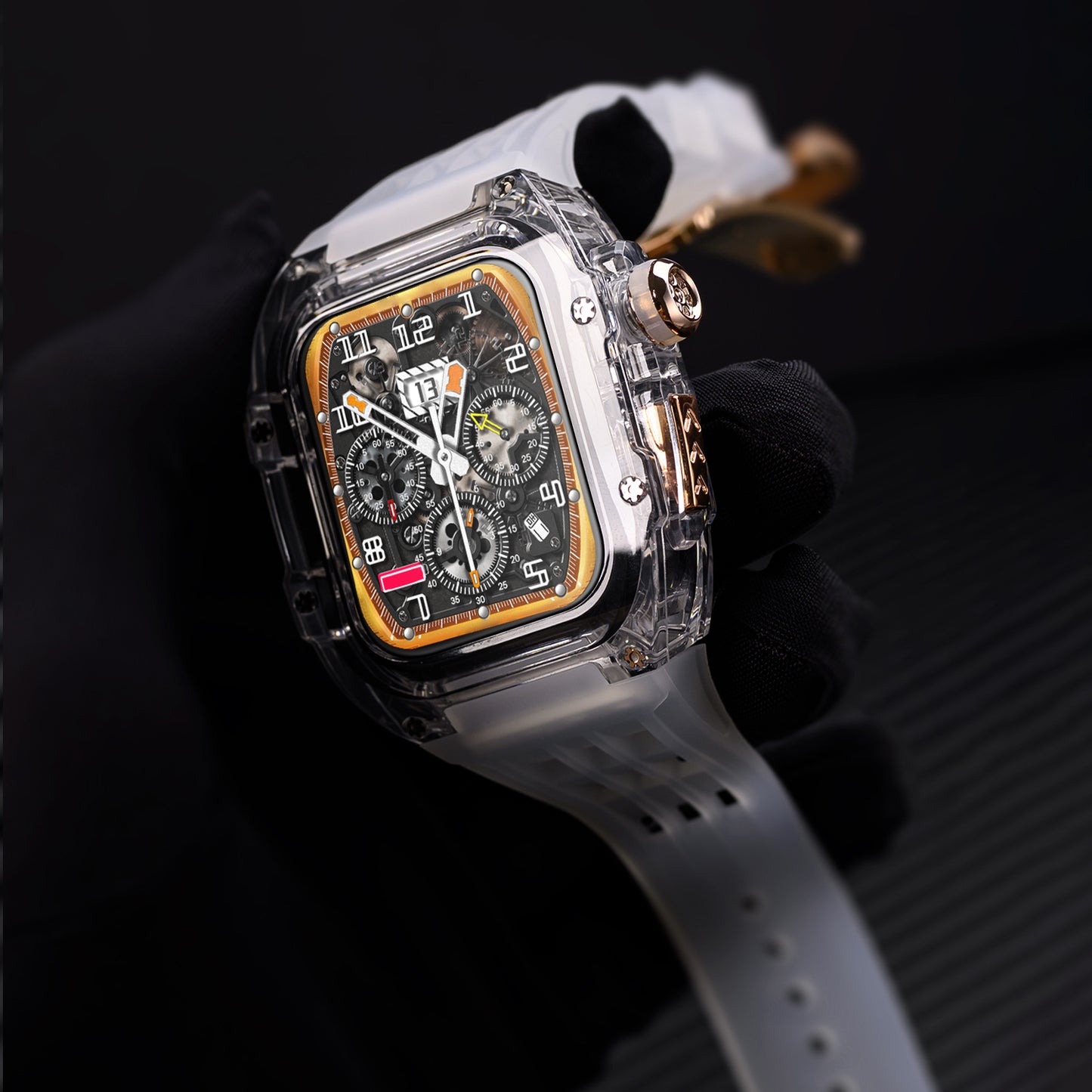 Apple Watch Crystal Rose Case